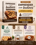 Emprender con budines + 3 Bonos: Generar desde $500.000 por mes